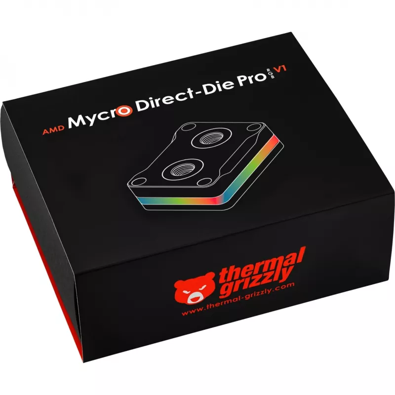 Thermal Grizzly AMD Mycro Direct-Die Pro RGB V1 CPU water cooler