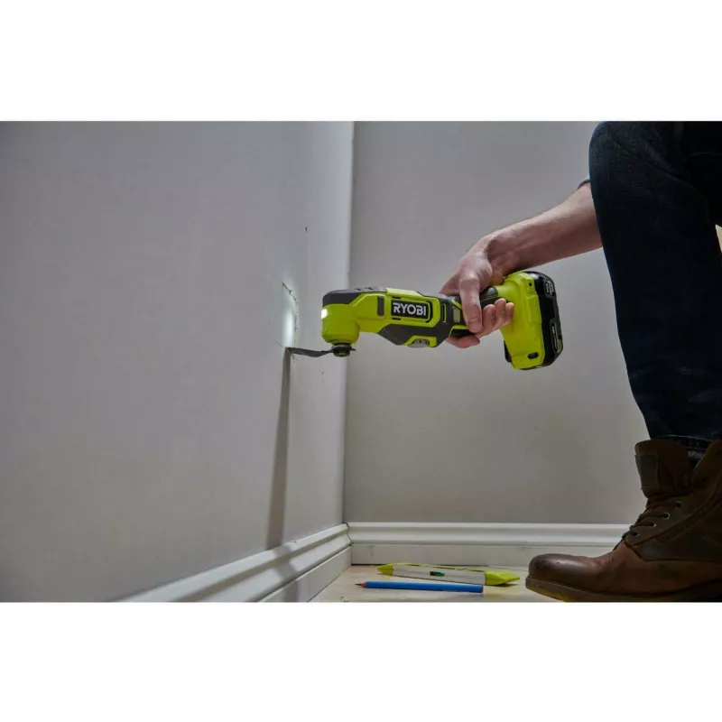 Cordless multi-tool Sourcing RYOBI ONE+ RMT18-0 18 V — without battery