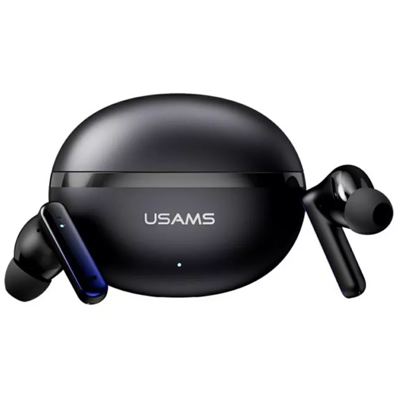 Bluetooth headphones Usams TWS E02 ANC+ENC black
