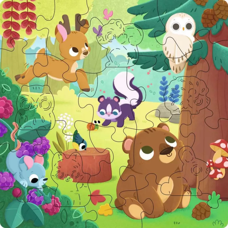 Jigsaw puzzle Ravensburger 12004080 — 22 pieces, Flora & fauna, recommended age 4+, 192 × 192 mm