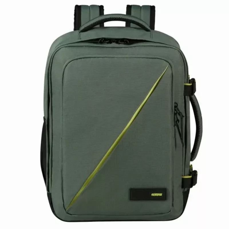 Carry-on backpack American Tourister Take2Cabin MS for Wizz Air - dark forest