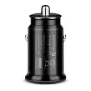Car charger everActive CC-25C 2x USB-A + USB-C, 12W, in-car USB power adapter