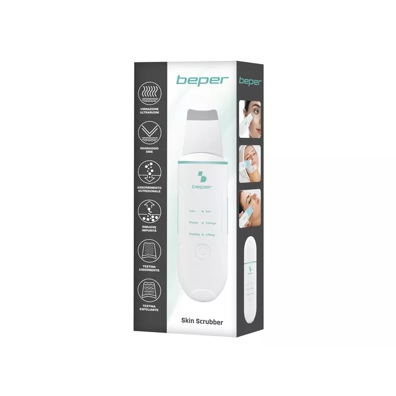 Beper P302VIS003 Ultrasonic Skin Scrubber