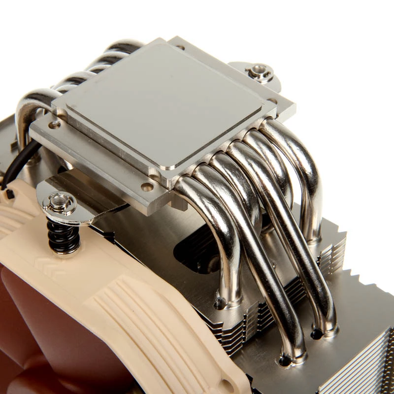 Noctua NH-U14S computer cooling component Processor Cooler 12 cm Brown, Stainless steel