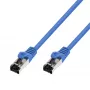 Extralink Cat.8.1 S/FTP LAN Patch Cable 15m 40G Blue Copper Network Cable