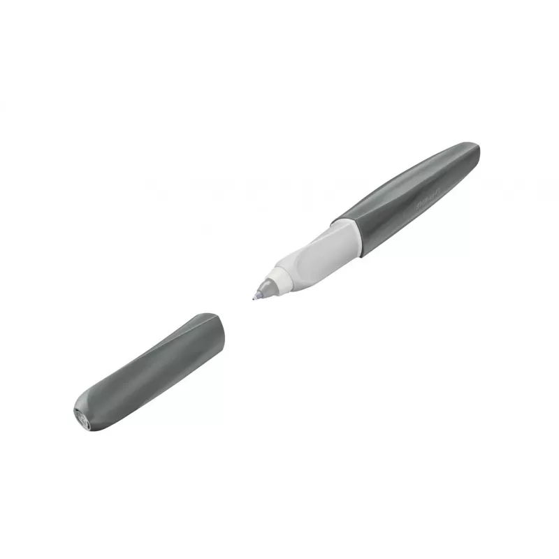 Stick pen Pelikan Twist eco Blue Grey smooth writing comfort