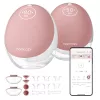 Momcozy M9 Double Electric Breast Pump Red, 150ml