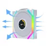 Fan Lian Li UNI FAN SL Wireless LCD 120 12 cm White 31 dB 51.45 cfm