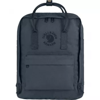 Casual backpack Fjällräven Re‑Kånken — Navy, 100% polyester, 27×13×38 cm