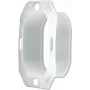 Wall-mounted JUNG 551 WU IP44 white weatherproof switch/socket cover