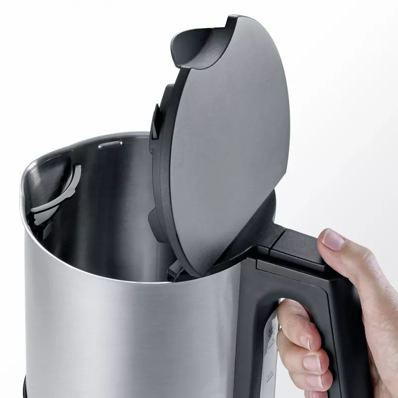 Severin WK 3409 Electric Kettle 1.7 L Black - Stainless Steel 2200 W (WK 3409)