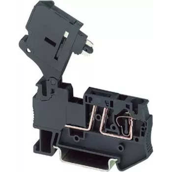 Phoenix Contact Spring-Cage Fuse Terminal ST 4-HESILA 250 (5X20) Black Contents: 1 pc(s) (3036563)