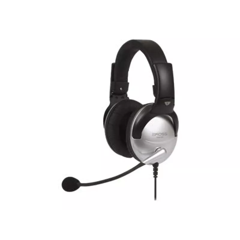 Koss SB45 Headset Wired headband Calls/Music Black, Silver
