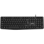 Wired Keyboard CANYON KB-1 UK layout Black