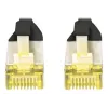 Network Cable Digitus CAT 6A S/FTP RJ-45 2m Black