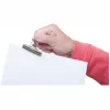 MAUL Letter Clip made from metal, Colour: nickel, Width: 50 mm Clamping Width: 20 mm, self-service packaging (21750-96)