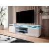 RTV cabinet EVA 180x40x56 white/white glossy