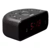 Clock Denver CR-430 Analog & Digital FM Radio LED Display Black