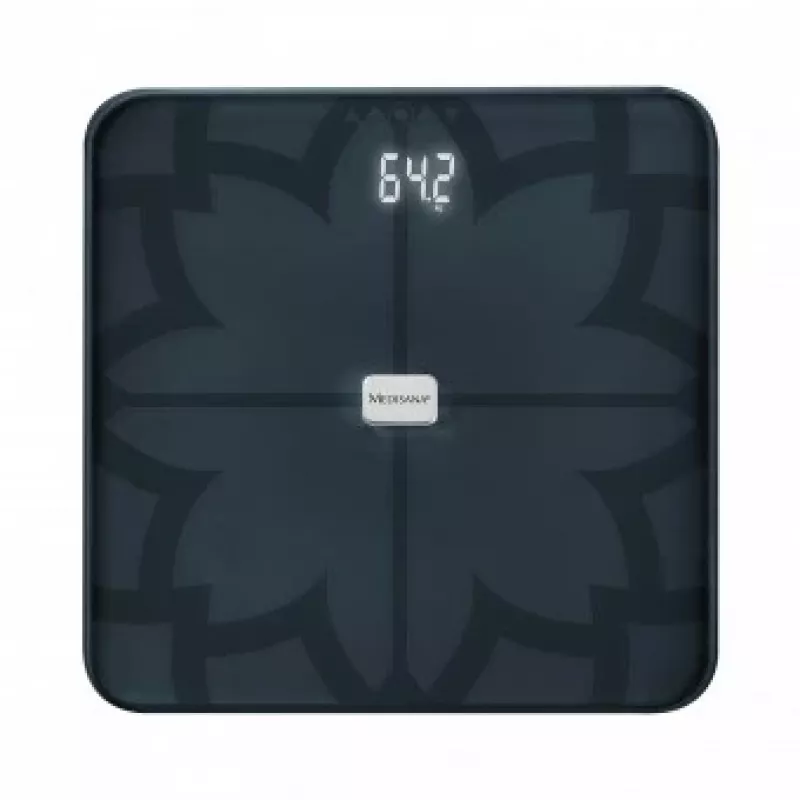 Medisana BS 450 Body Analysis Scale, Max 180kg, Black, Bluetooth, ITO Sensors (40510)