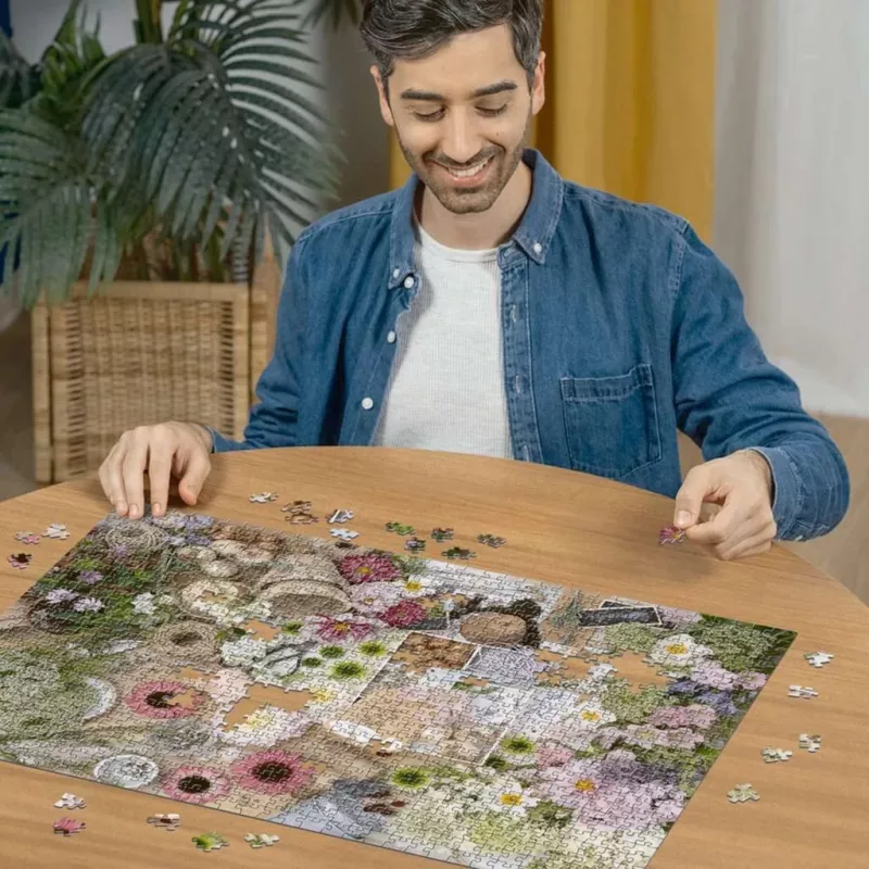 Jigsaw puzzle Ravensburger Magnificent Flower Love — 1000 pieces, adult/teen standard size