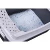 Litter box DIAMENTIQ Bonita grey plastic 571×392×209 mm, 1 kg
