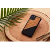 Smartphone case man and wood for iPhone 11 Pro Max — western black finish