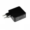 Laptop power adapter IBOX IUZ65WA, AC-to-DC auto 100–240V → 18.5–20.5V, 65W, 1×USB, black