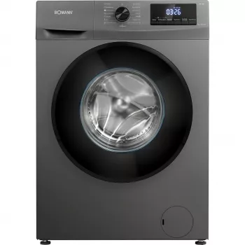 Front-load washing machine BOMANN WA 7185, 8 kg capacity, 1400 RPM, A energy class, black