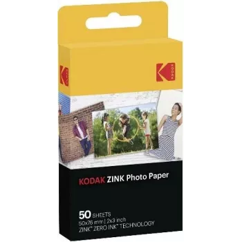 Photo Paper Kodak ZINK 50 pcs 50 x 76 mm