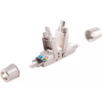 Connector ShiverPeaks BS08-10001 tool-free quick STP Cat. 6A