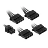 Kolink modular cable regulator KL-CBR-PAT — 4× 4-pin Molex modular power cable