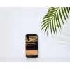 Phone case man and wood for iPhone XR — white ebony black wooden back, protective shell