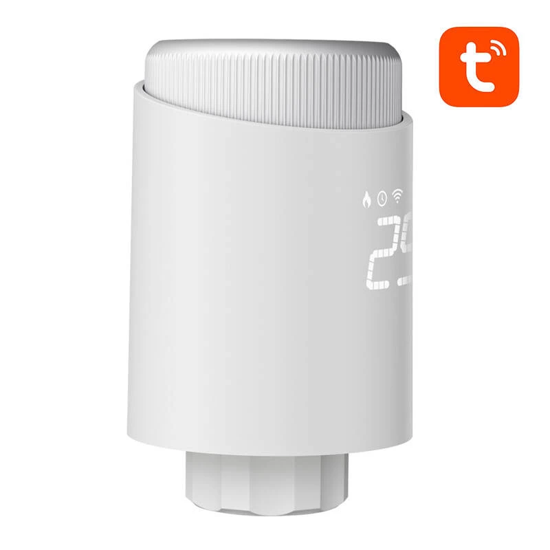 Thermostatic Radiator Valve Avatto TRV10 Zigbee Tuya wireless control, smart TRV