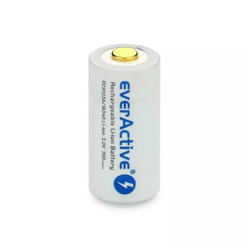 Rechargeable battery everActive EV16340 700mAh 3V with Micro USB charging