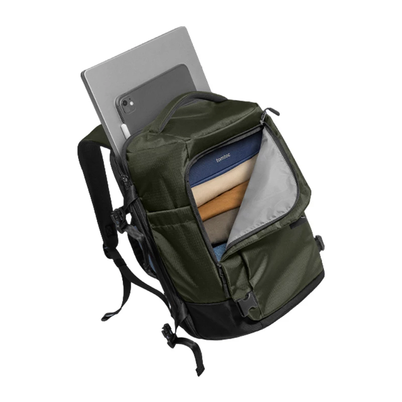 Travel backpack Tomtoc Navigator-T66 Liteway (green)