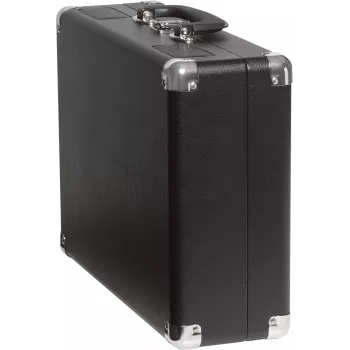 Denver VPL-120BLACK belt-drive USB turntable with built-in speakers