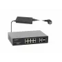 Industrial PoE Switch TP-LINK SFG108 — 12-port PoE, 802.3af/at support