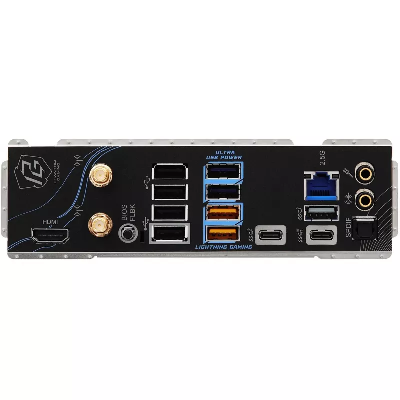 Motherboard ASRock Phantom Gaming B850 Riptide WiFi — AMD B850, Socket AM5, ATX, DDR5, 4x M.2, Wi‑Fi 7, 2.5Gb LAN