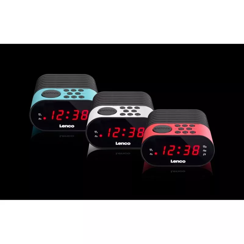 Clock Radio Lenco CR-07 Black Blue