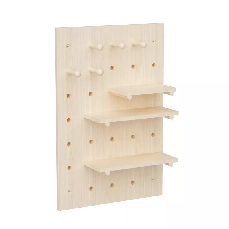 Maclean MC-130 WD wooden board organizer, 40x60 cm, max 20 kg