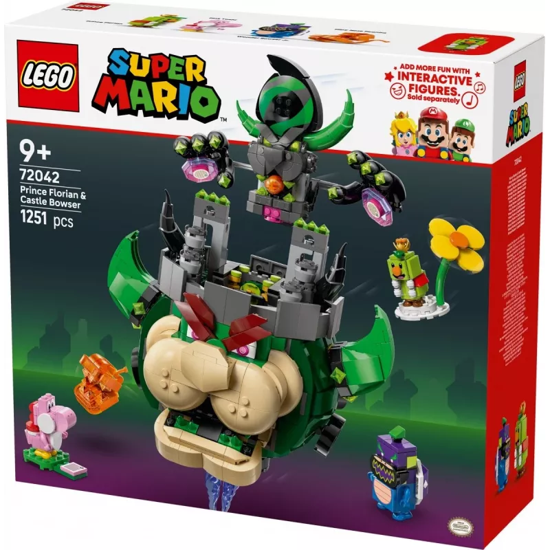 Construction toy LEGO Super Mario Prince Florian & Castle Bowser set 72042
