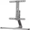 HAGOR HA - Stand - for LCD-Display - Silver - Screen Size: 81-140 cm (32-55) - Mounting Interface: to 400 x 400 mm - Desk Mount (8700)