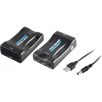 SCART to HDMI converter ShiverPeaks SP05-07001, up to 1080p resolution, analog-to-digital video adapter