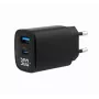 Mobile device charger Gembird TA-UC-PDQC30LCD-BK-01 Fast charging Black