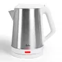 Electric kettle JATA 2 L 1500 W Stainless steel White