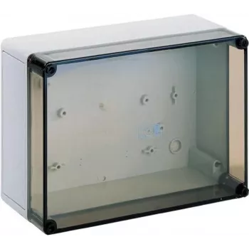 Rittal PK without knockouts - Enclosure - wall mountable - transparent, RAL 7035