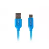 USB 2.0 cable LANBERG CA-USBO-21CU-0010-BL — USB A to USB C, 1 m, blue