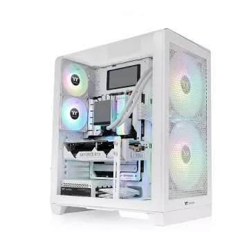 Computer case THERMALTAKE View 390 TG Snow White mid-tower with tempered glass panels