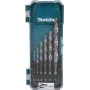 makita D-78346 HSS-GS metal drill bit set, 6-piece (D-78346)