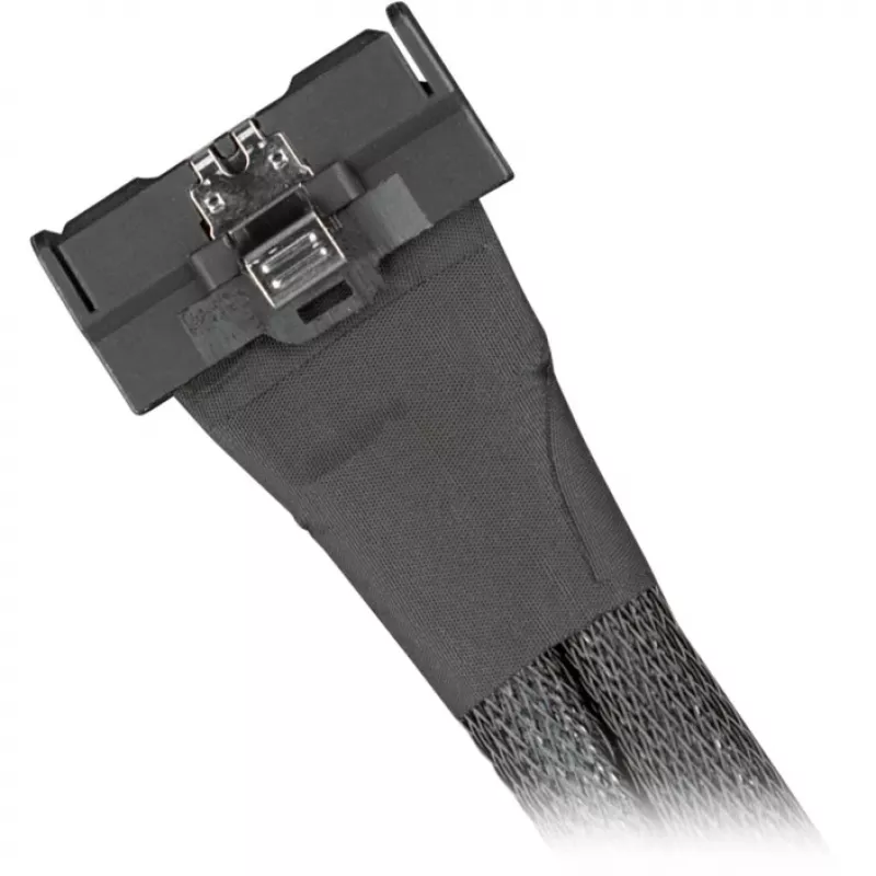 Icy Dock Cable MCIO 8i SFF-TA-1016 to 2xSlimSAS SFF-8654 4i Cable 0.5m - Cable (MB310L-B)